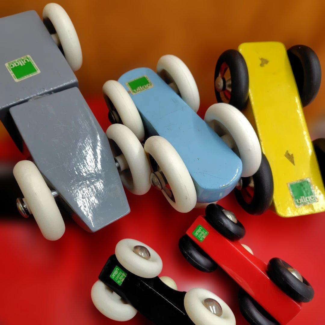 【vilac】Boulangerie 木製ミニカーセット