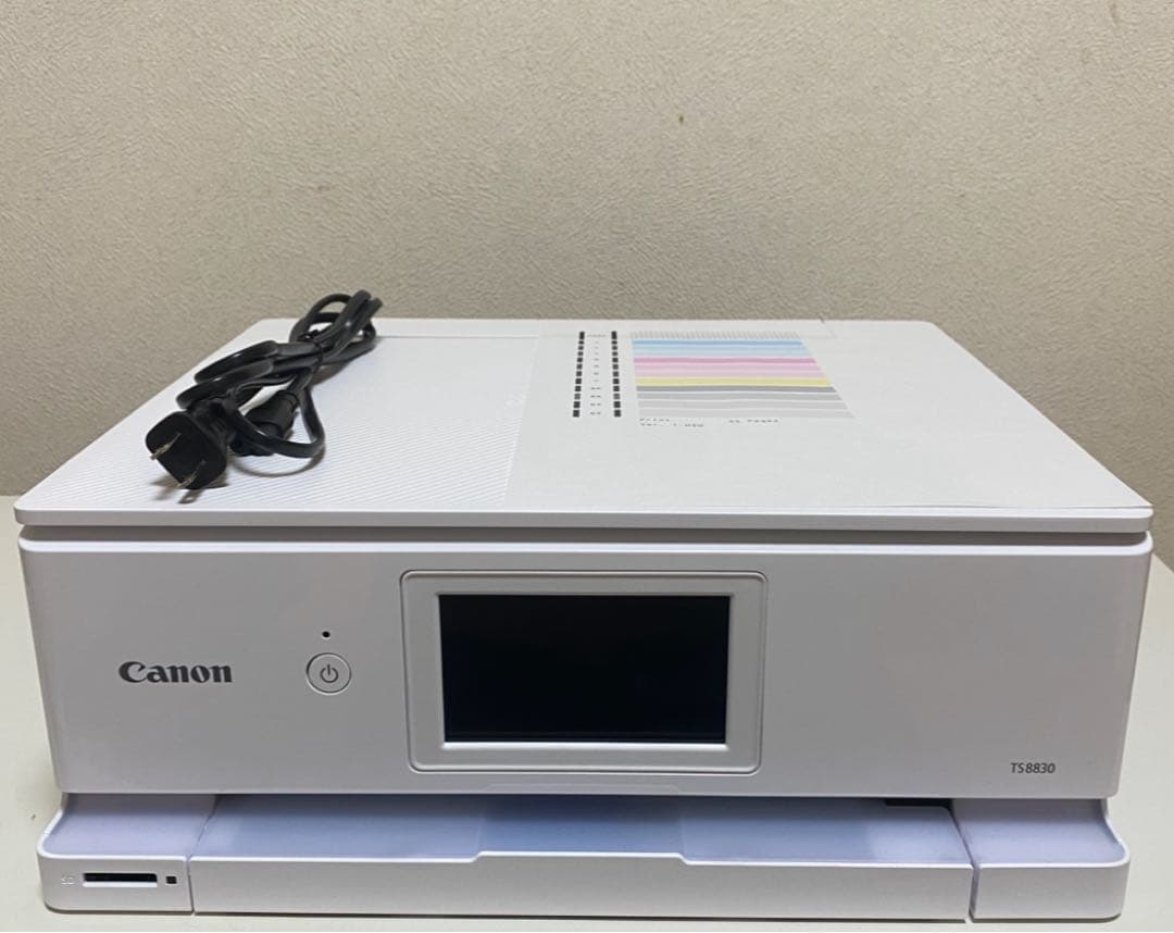 Canon TS8830ホワイト ほぼ新品 印刷枚数35枚