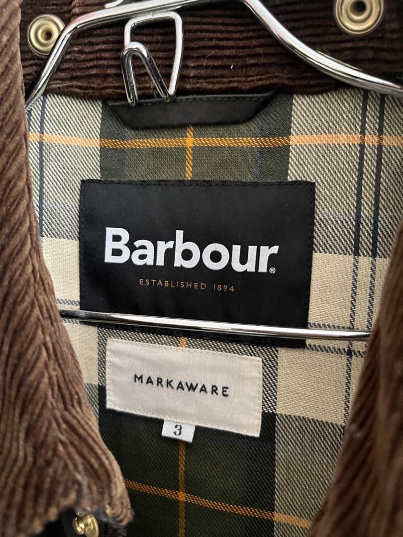 H*K様 Barbour MARKAWARE BEDALE サイズ3