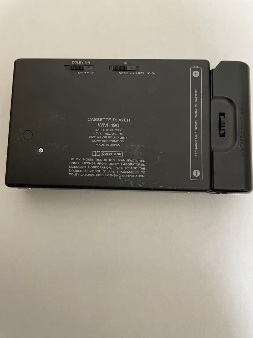 SONY WALKMAN WM-190 カセットプレーヤー 2個セット