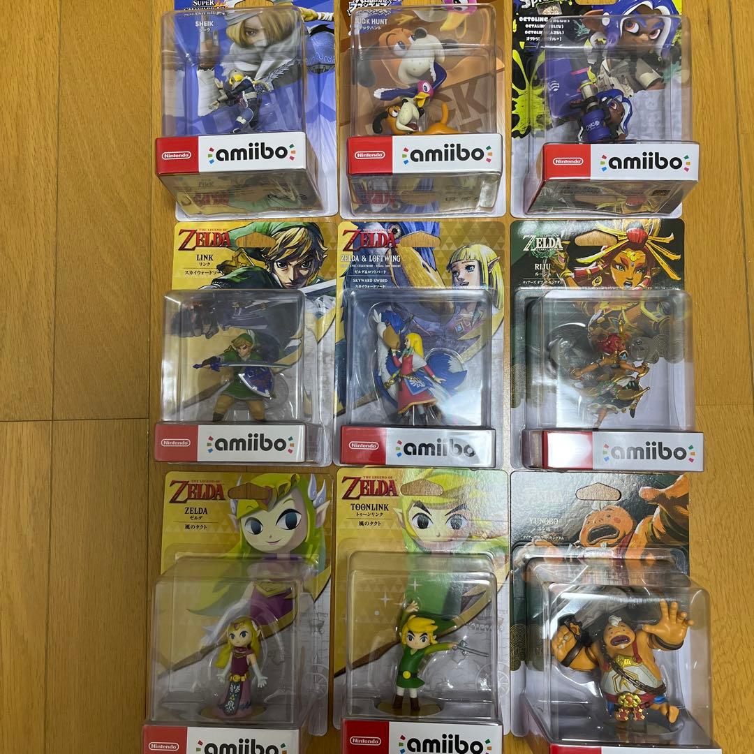 任天堂アミーボ 9体セット　ニンテンドーSwitch amiibo