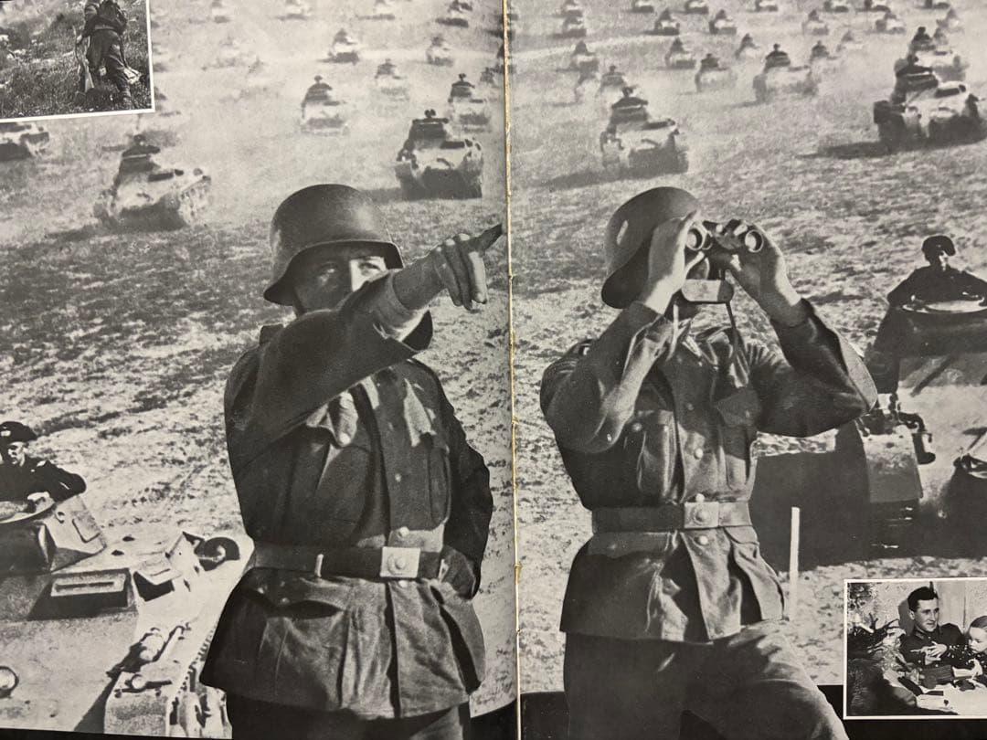 昭16年出版オリジナル 新しきドイツ 第三帝国 ヒトラー ドイツ軍 独軍 WW2