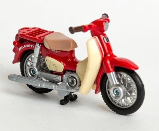 合金製　20個セット　トミカ スーパーカブ × HELLO KITTY CUB