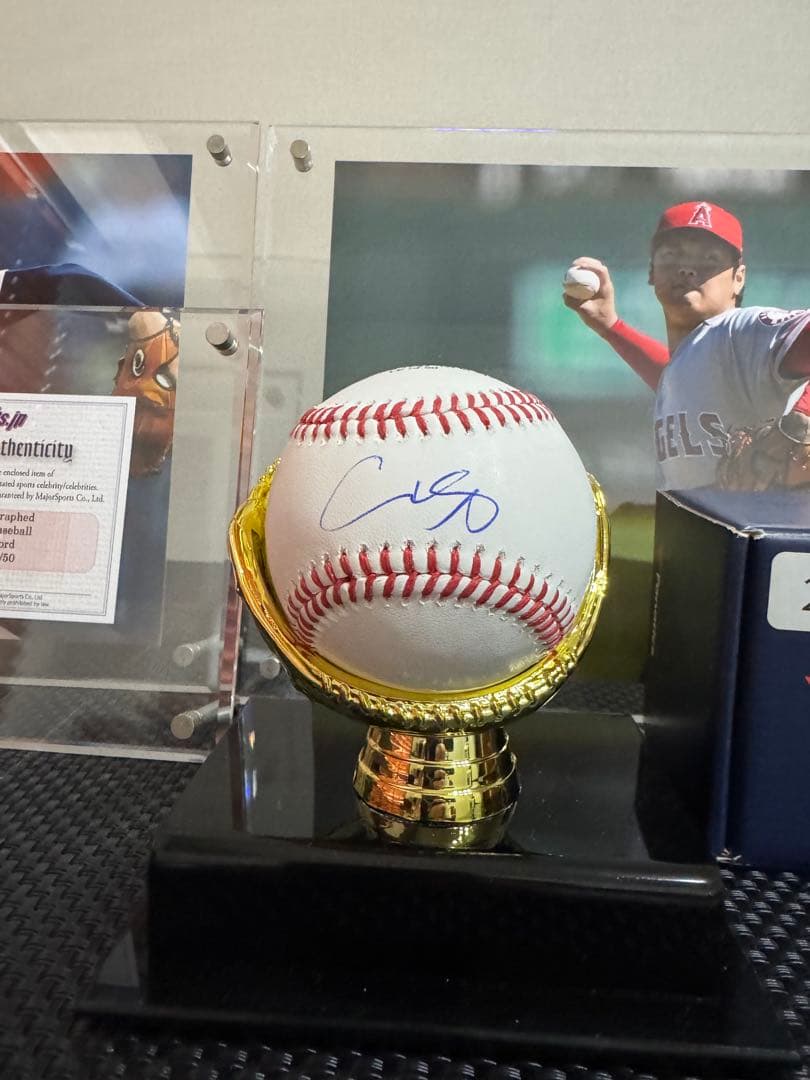 【NIFTY】大谷翔平 直筆サインボール MLB公式&Fanatics