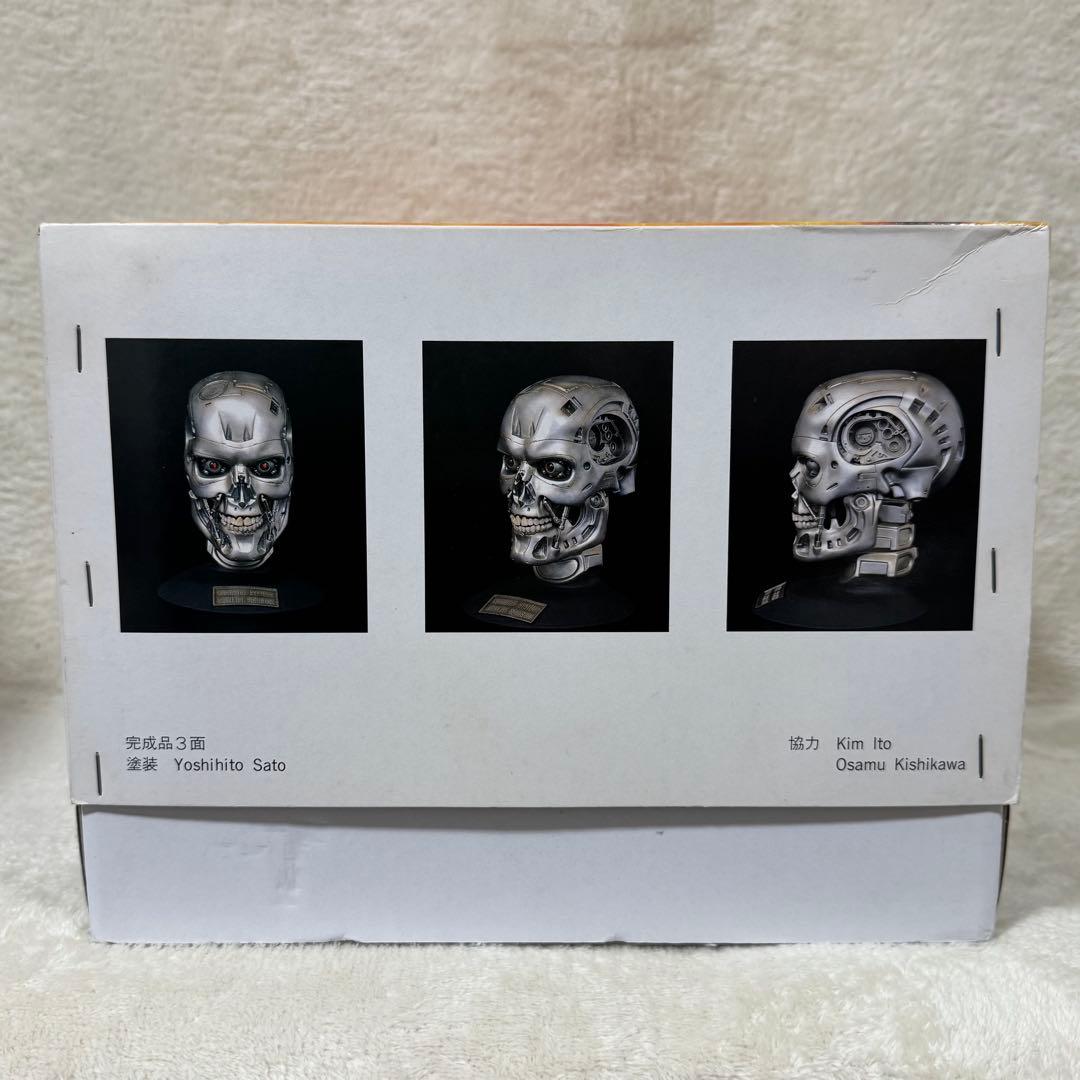 【新品】ターミネーター 1/1 スケルトンヘッド ソフビキット 当時物 希少品