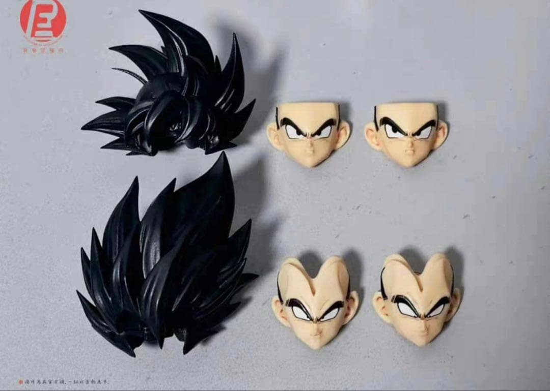 S.H.Figuarts ドラゴンボール 孫悟空 ベジータ ヘッドパーツセット