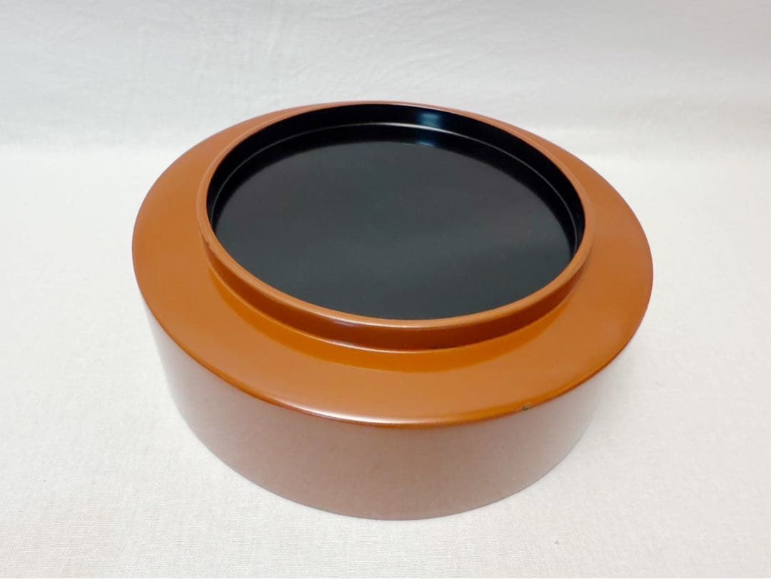 美品 茶道具 木製古代朱塗 蘭蒔絵 多用鉢 菓子鉢 天麩羅 どんぶり等 5客揃