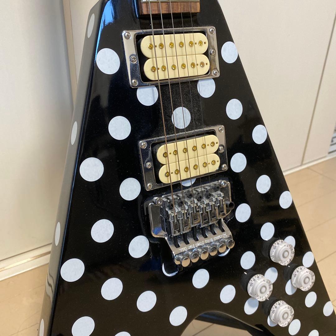 【ラン様用ページ】ランディローズ　ポルカドットフライングv フロイドローズ