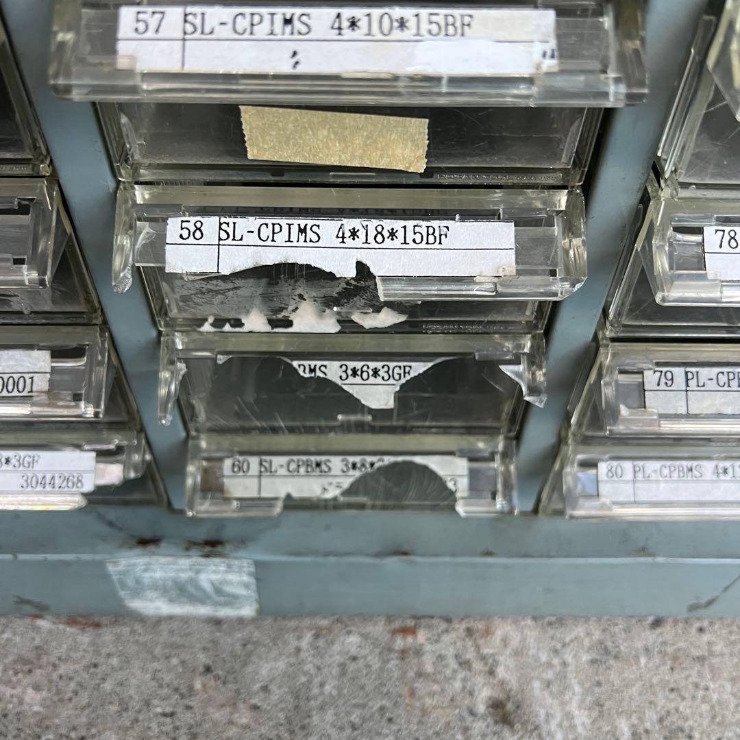 HOZAN B-105 パーツキャビネット 6列20段　引出し数120