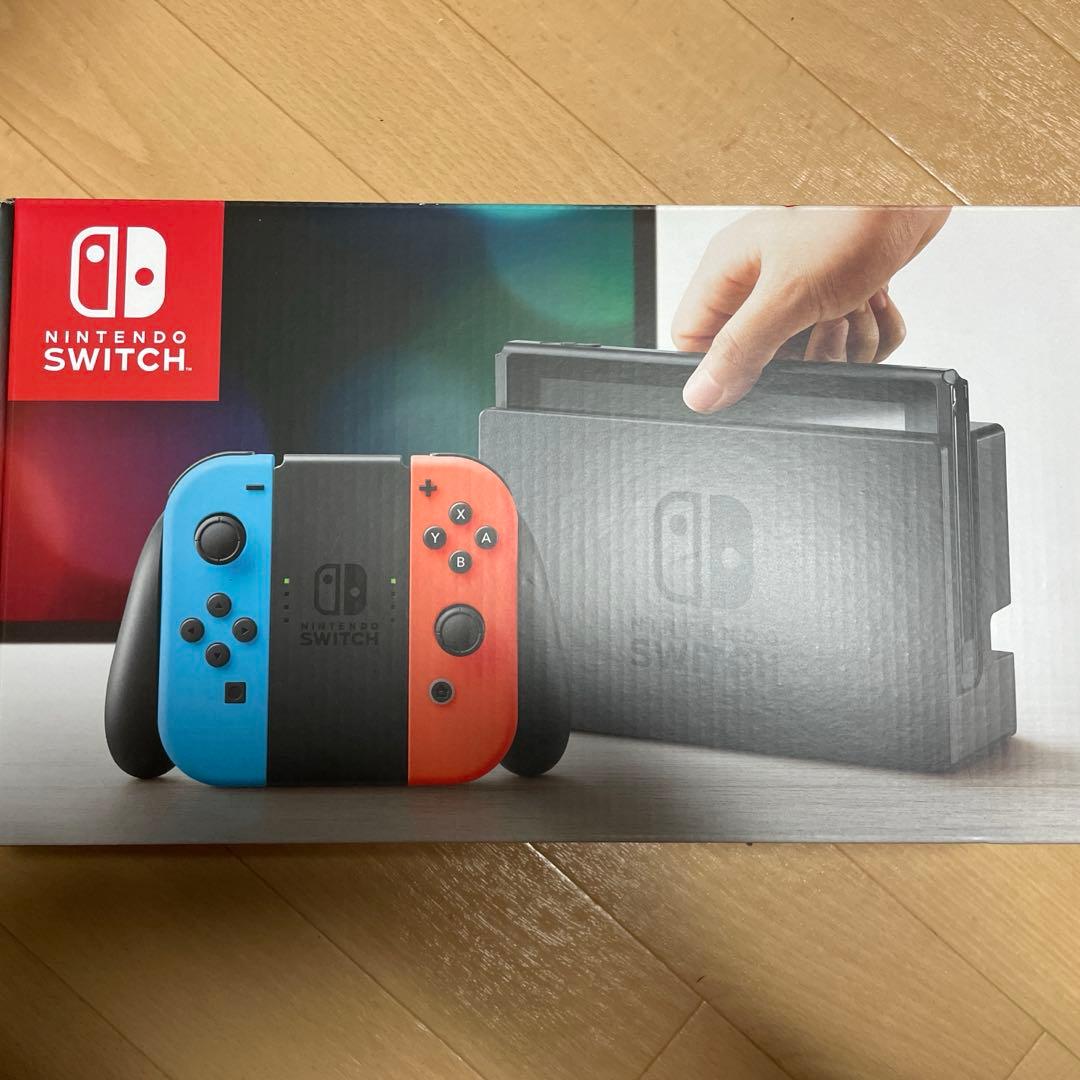 迅速発送！Nintendo Switch 本体　ネオンブルー　スイッチ　動作良好