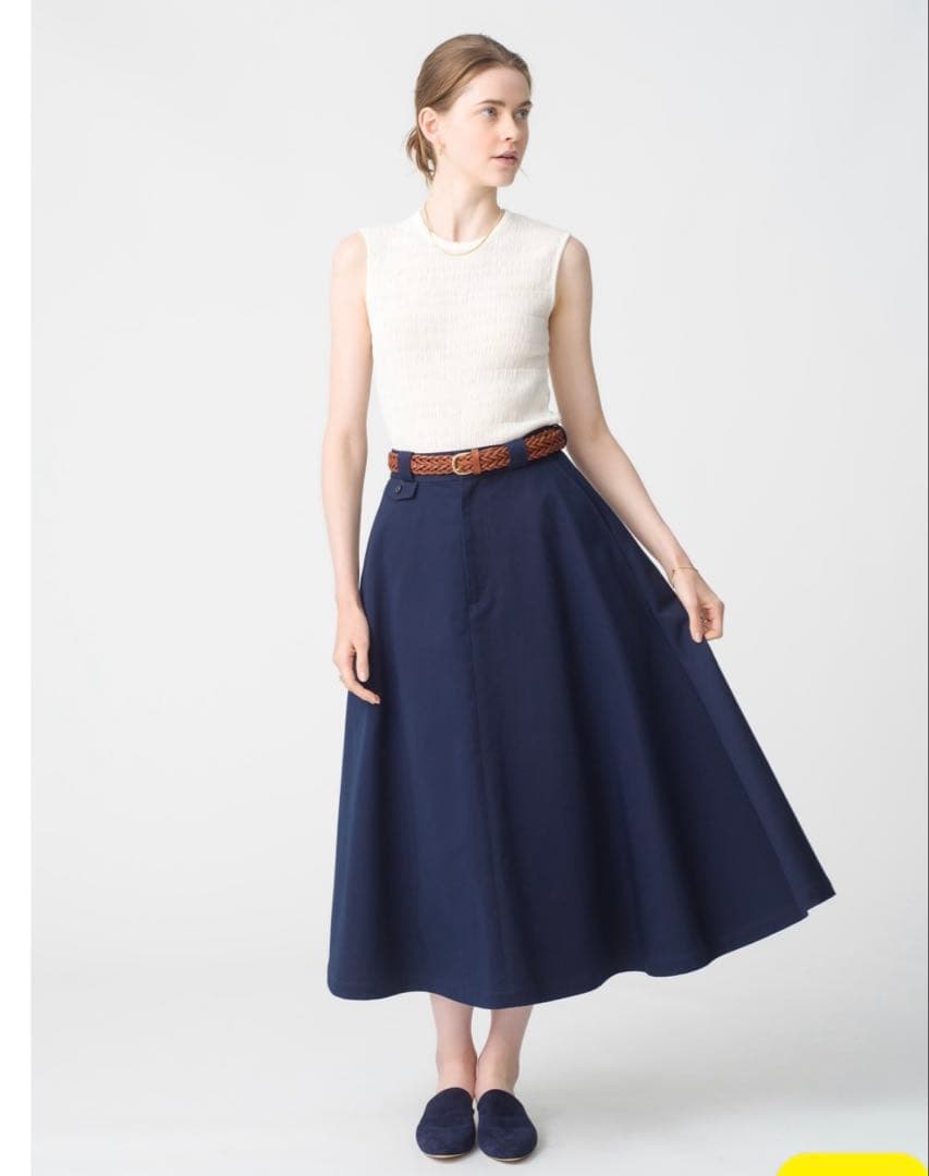 新品　25aw ロンハーマン　ヴィンテージ　チノスカート　ron herman