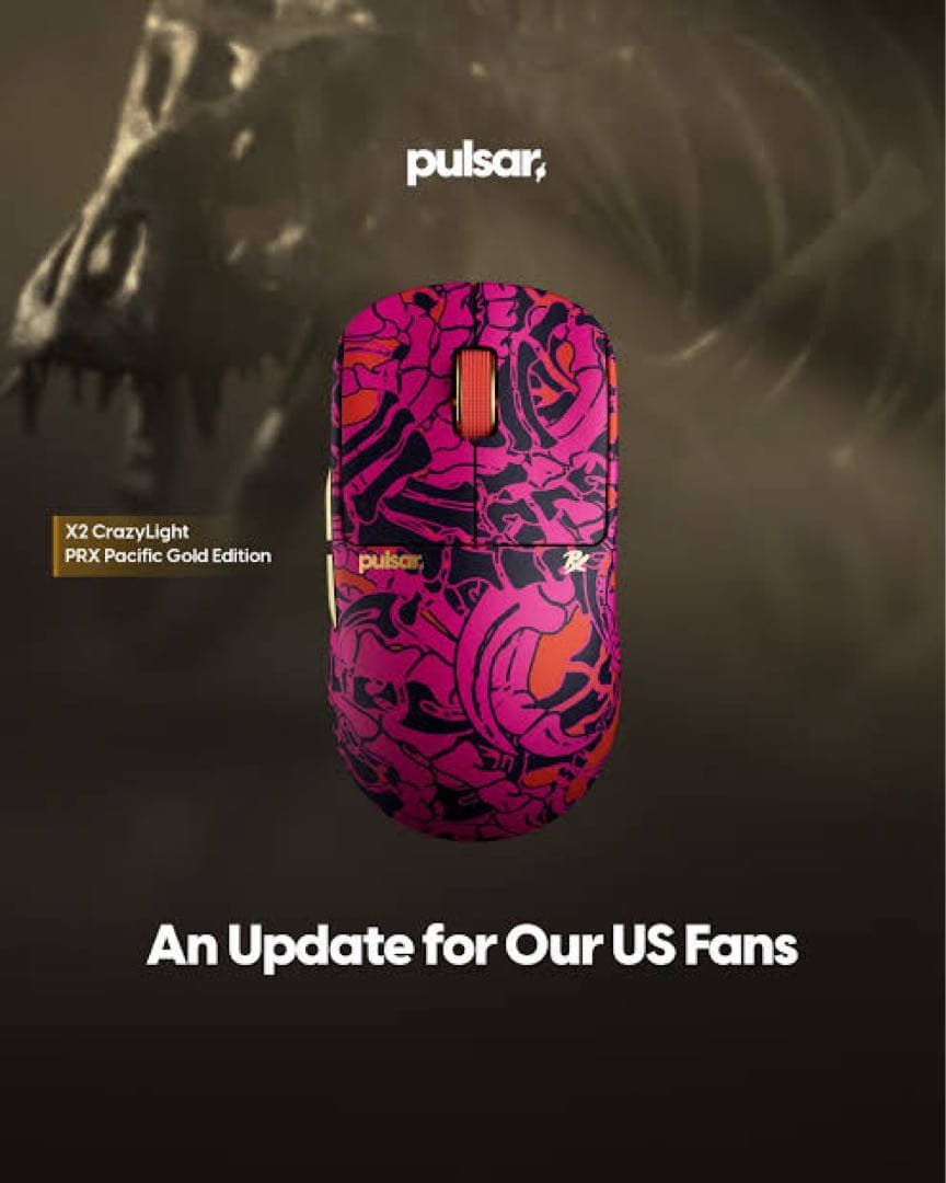 マウス・トラックボール Pulsar PRX PACIFIC GOLD EDITION