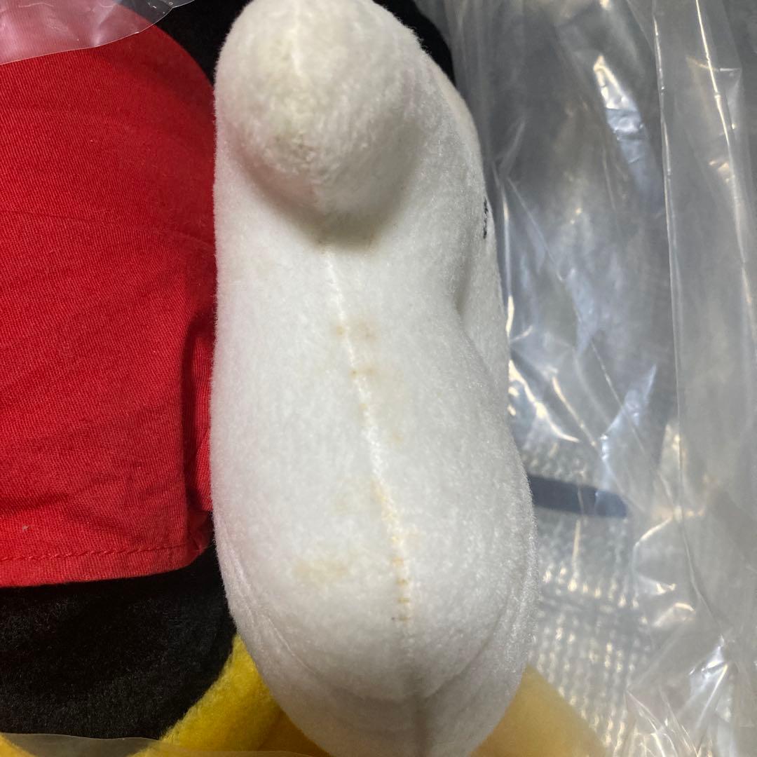 ディズニー　ミッキーマウス75周年記念タグ付き　ぬいぐるみ