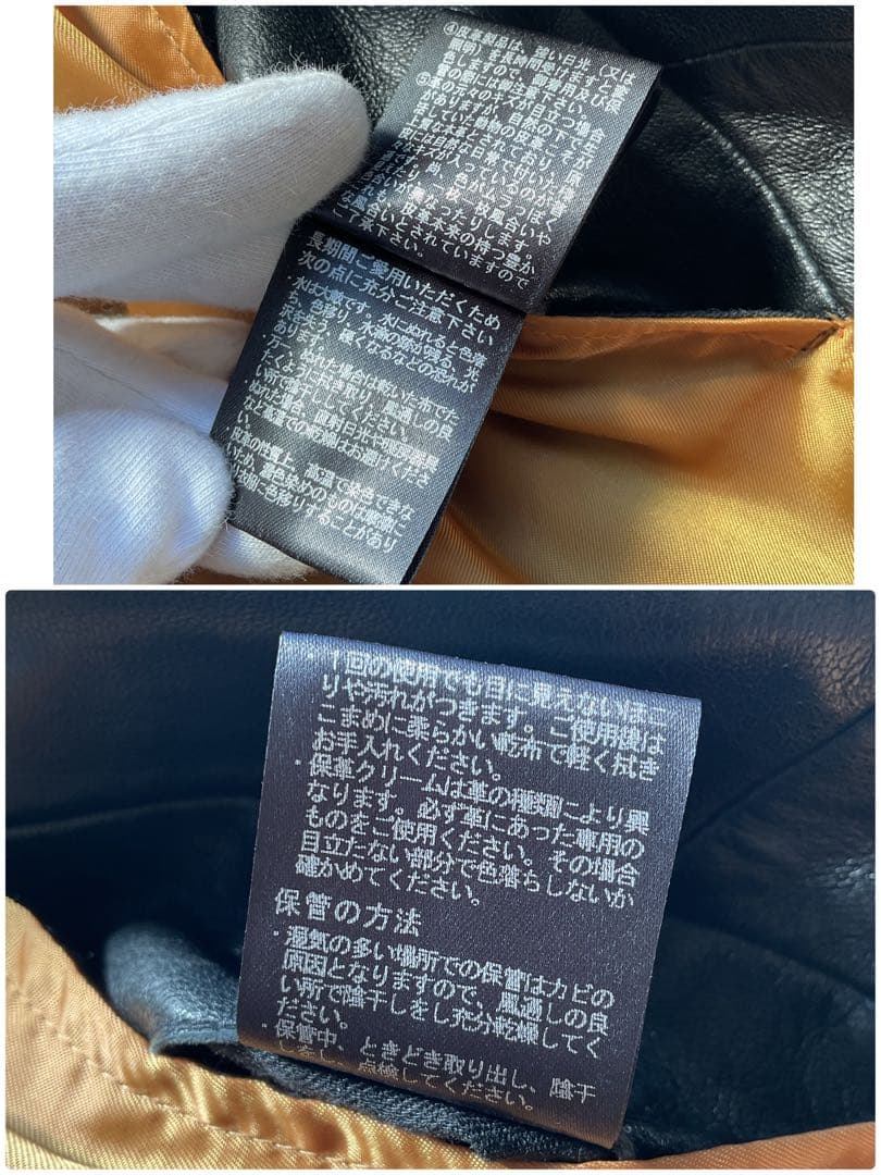 美品✨レトログレード　レザージャケット　シングルライダース　L ブラック　本革