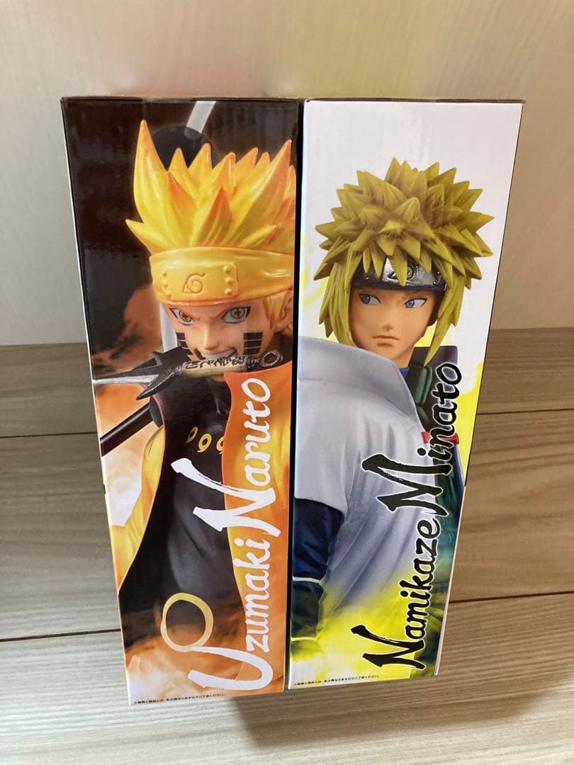 ナルト一番くじ　紡がれる火の意志　ラストワン　ミナト　ナルト　フィギュア