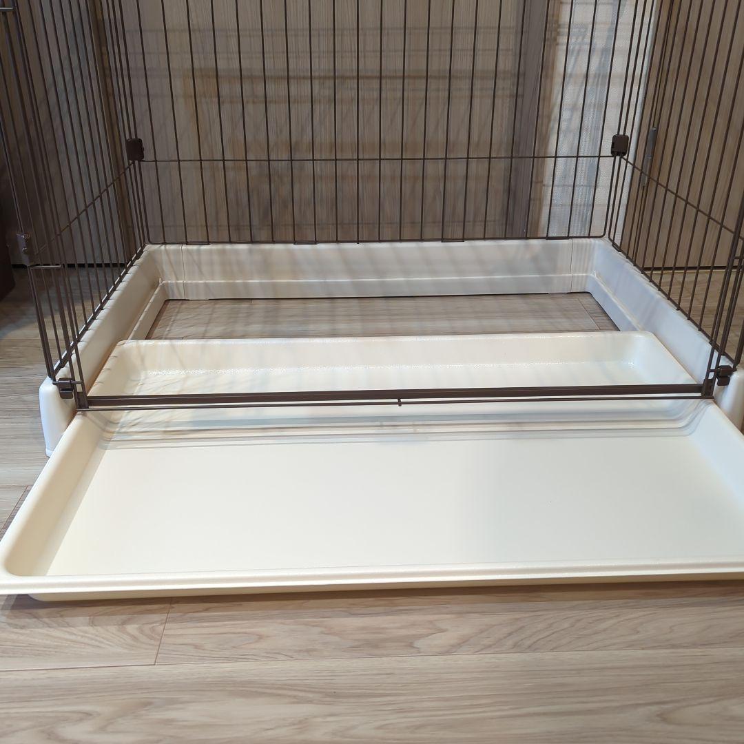 リッチェル　お掃除簡単ペットサークル　犬用ケージ