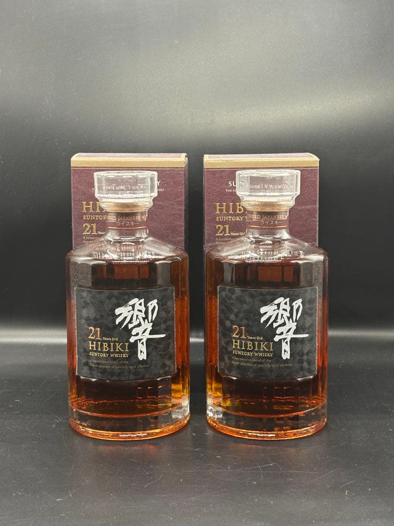 サントリーHibiki 21年 ウイスキー 5本セット　新品未開封品