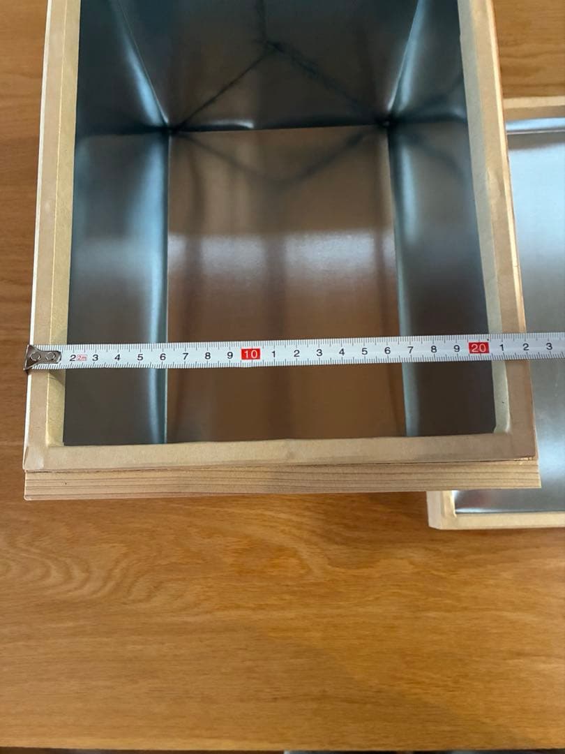 茶箱（小）5kg トタン仕上げ 2個