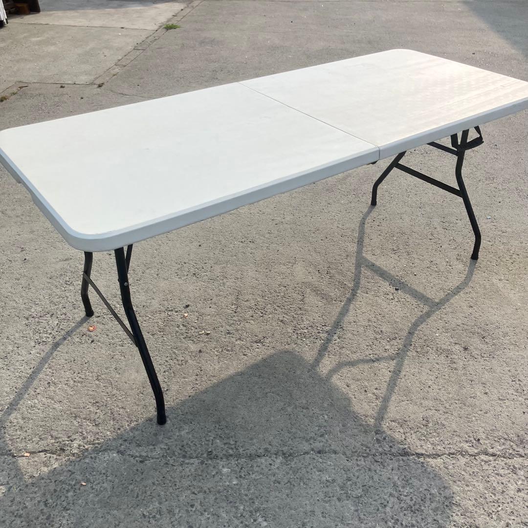 折りたたみ式 大型 アウトドアテーブル フォールディングテーブル 長机 レジャー