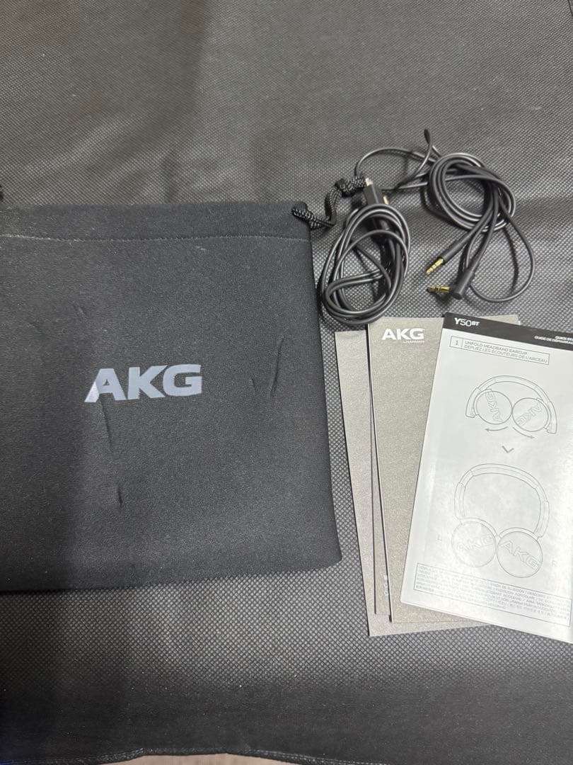 AKG Y50BT Bluetoothヘッドホン密閉型ブラック