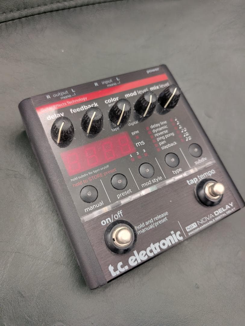 TC Electronic Nova Delay デジタルディレイ 【本体のみ】
