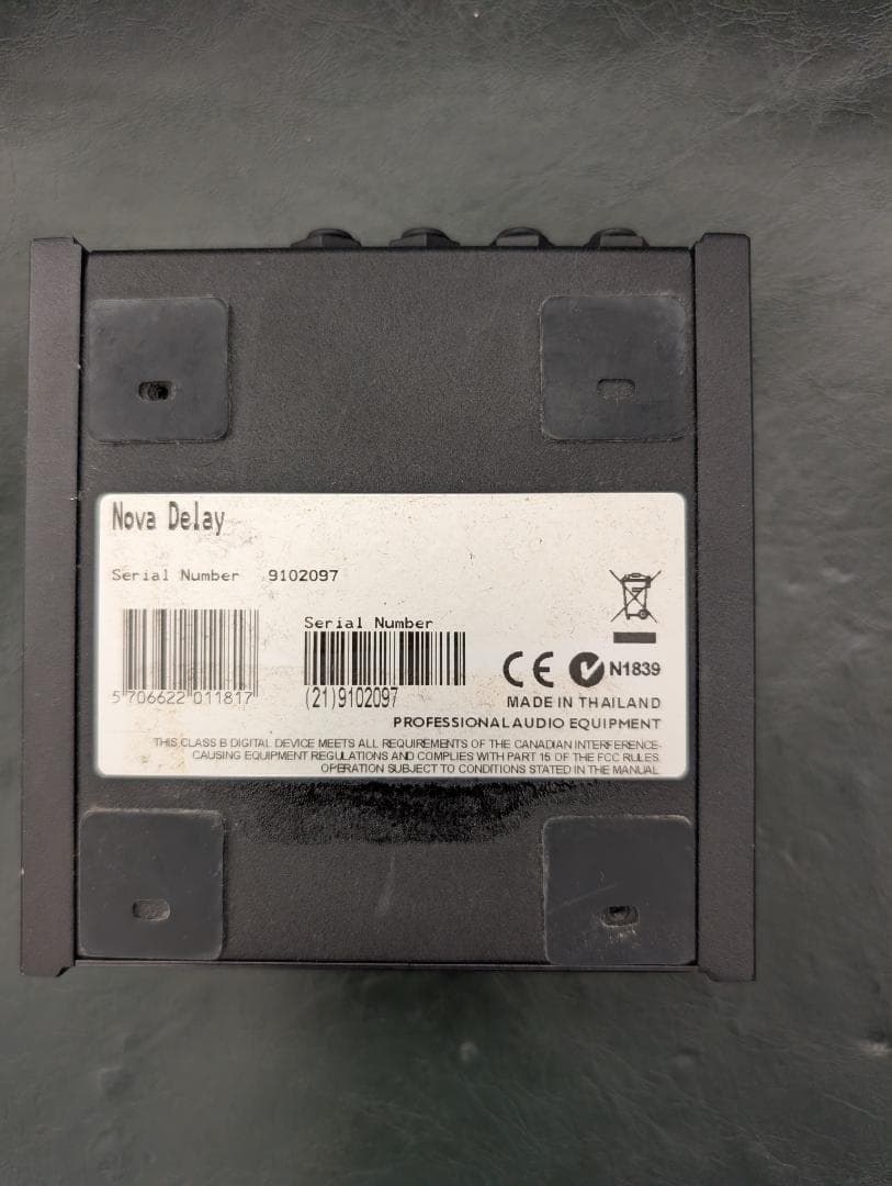 TC Electronic Nova Delay デジタルディレイ 【本体のみ】