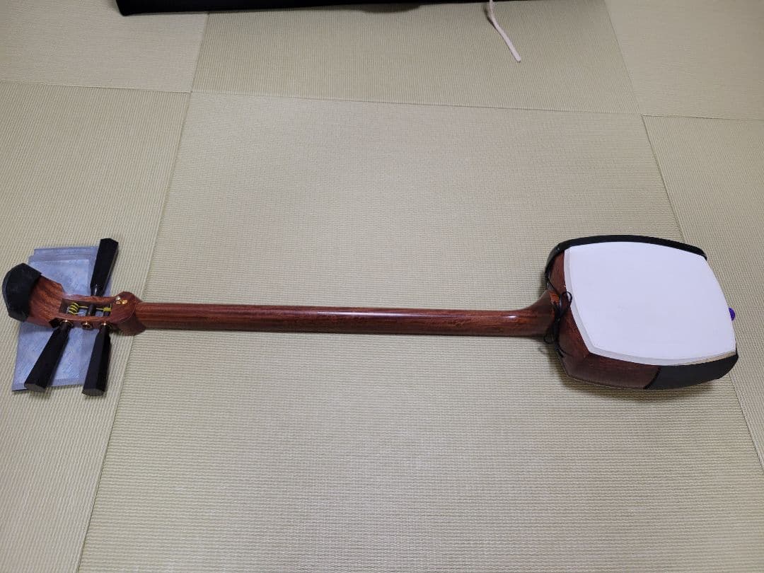 津軽三味線太棹 鼈甲バチ 桐芯ケースセット