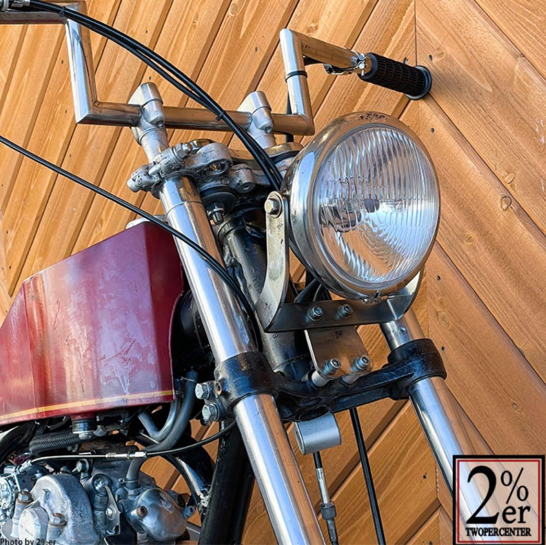 5.75インチ　オールドベーツタイプ　サイドマウントヘッドライト　ステーセット