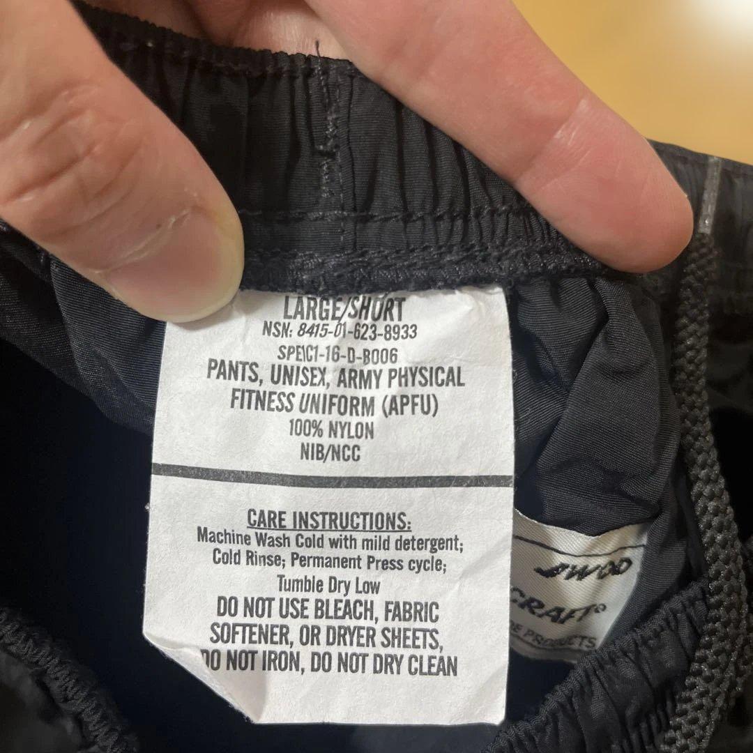 us army apfu トレーニングパンツ　Tシャツ　セット　ミリタリー　実物