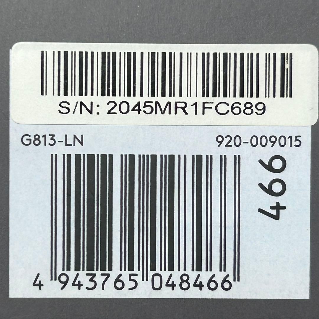 【極美品】ロジクール G813 LN リニア 赤軸 ゲーミング キーボード