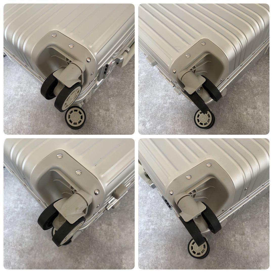 非売品　メルセデスベンツ　スーツケース　キャリーケース 4輪　シルバー　機内持込