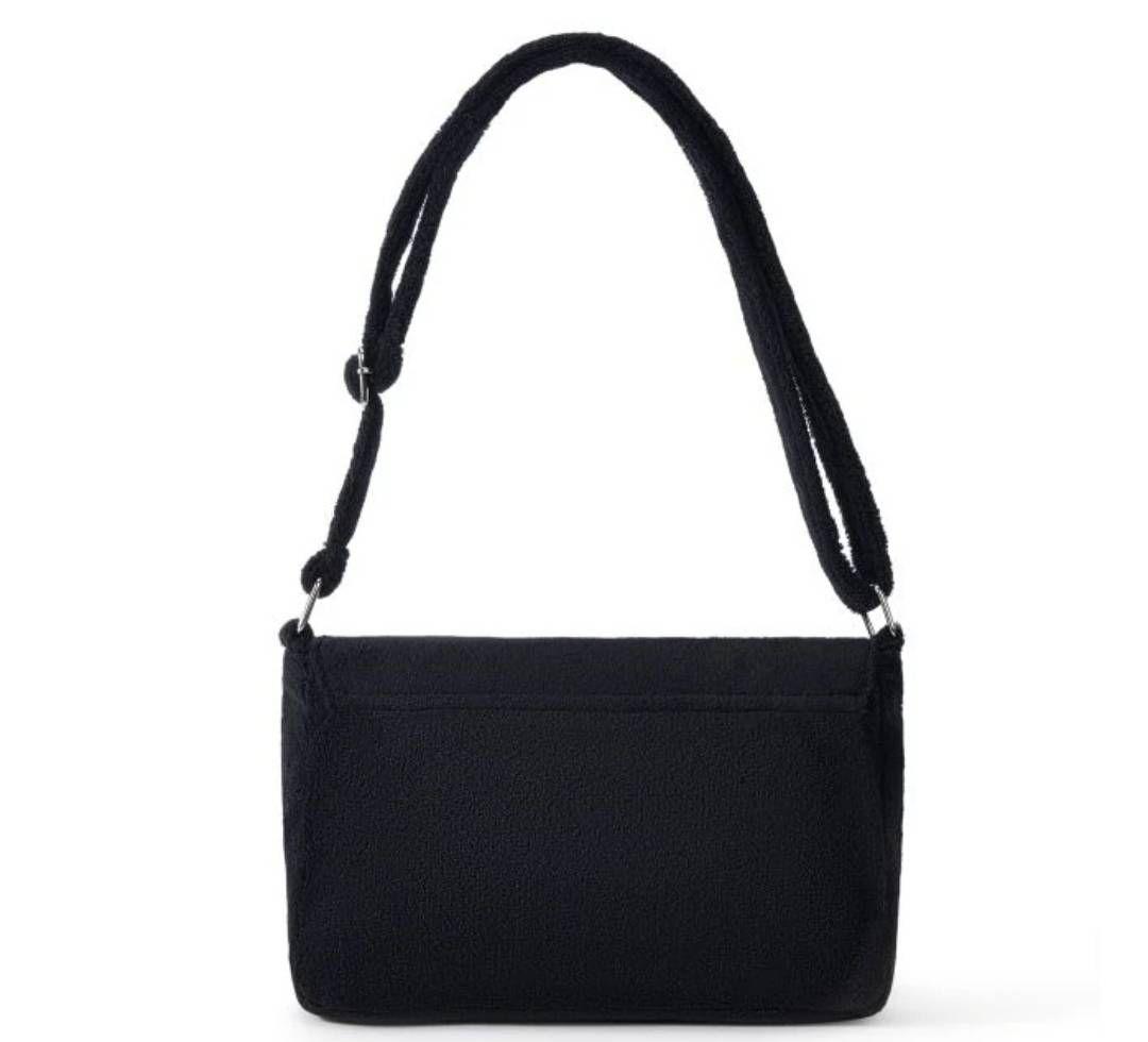 ぴんく　ショルダーバッグ ブラック ノベルティ