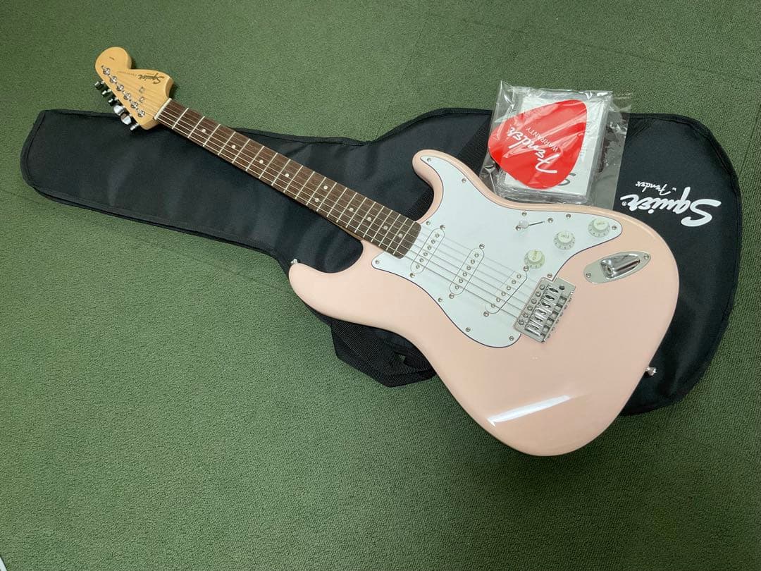 最終値下げ　Squire スクワイア　ストラト　ビンテージピンク　Fender