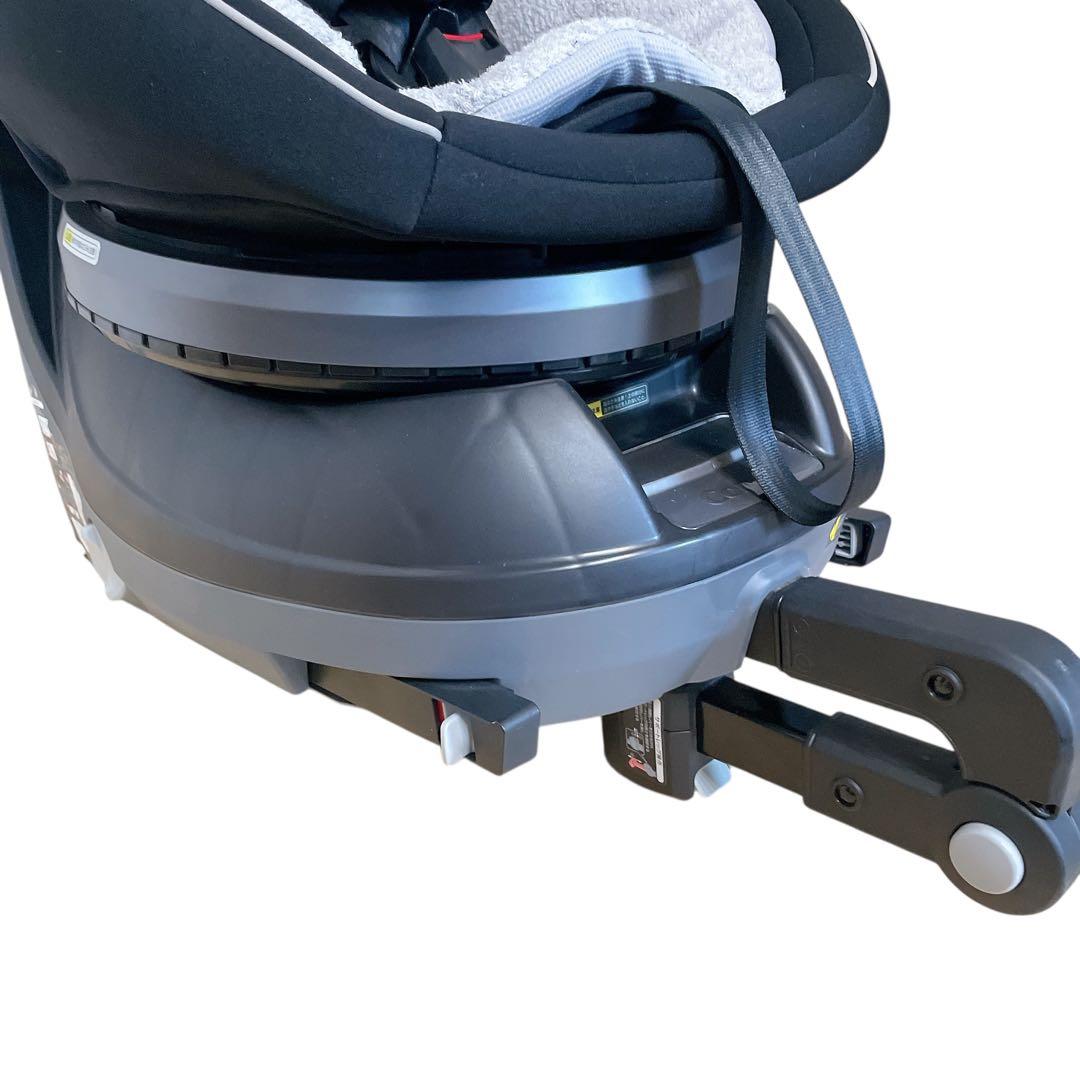 コンビ　クルムーヴスマート　ISOFIX JJ-650Ltd ストライプブラック