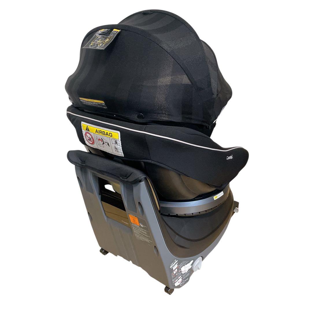 コンビ　クルムーヴスマート　ISOFIX JJ-650Ltd ストライプブラック