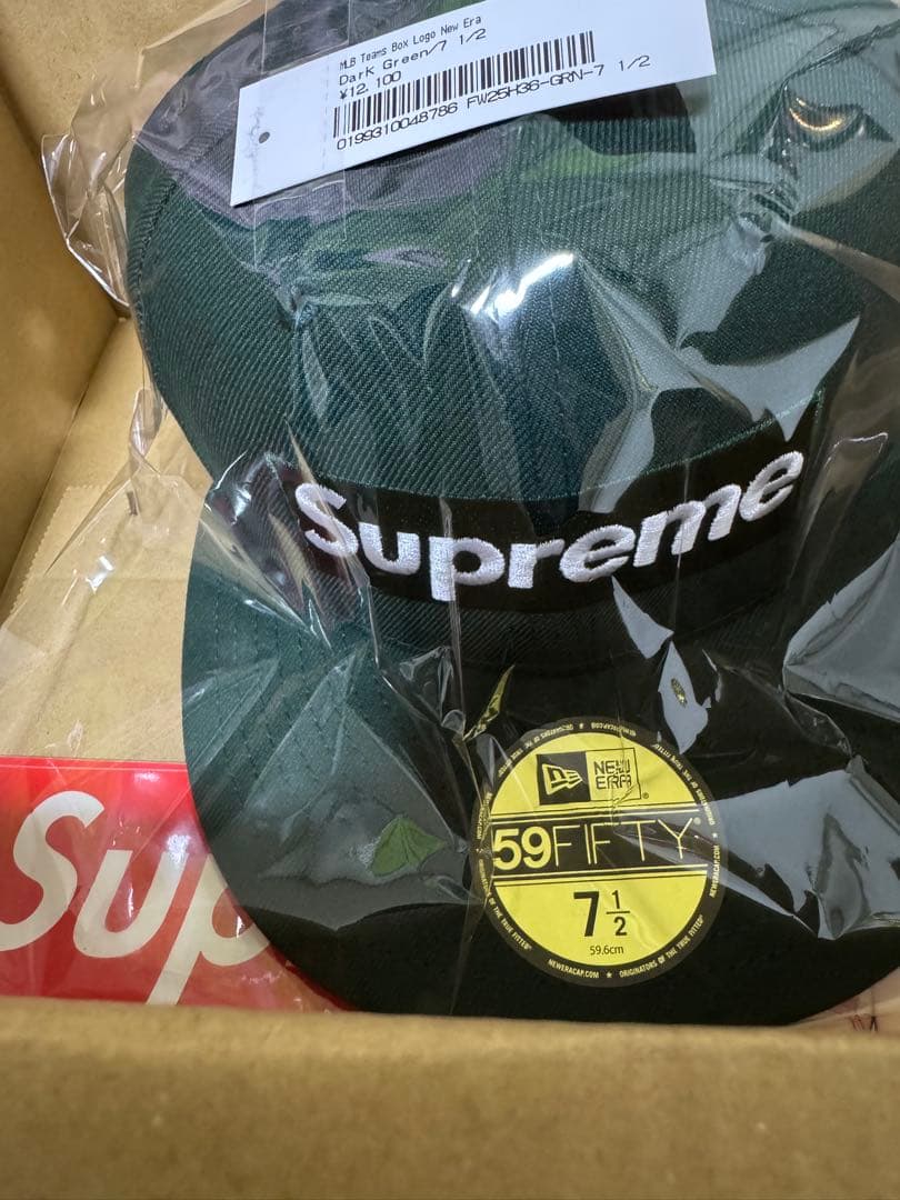 帽子 Supreme/MLB Teams Box Logo New Era