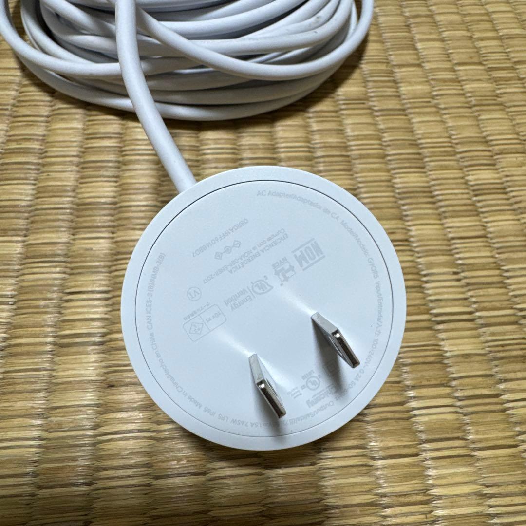 Google Nest Cam 屋内/屋外対応 電源ケーブルあり