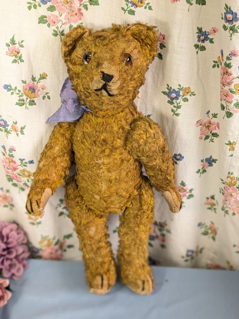 イギリス アンティーク テディベア アンティークベア 35.5cm