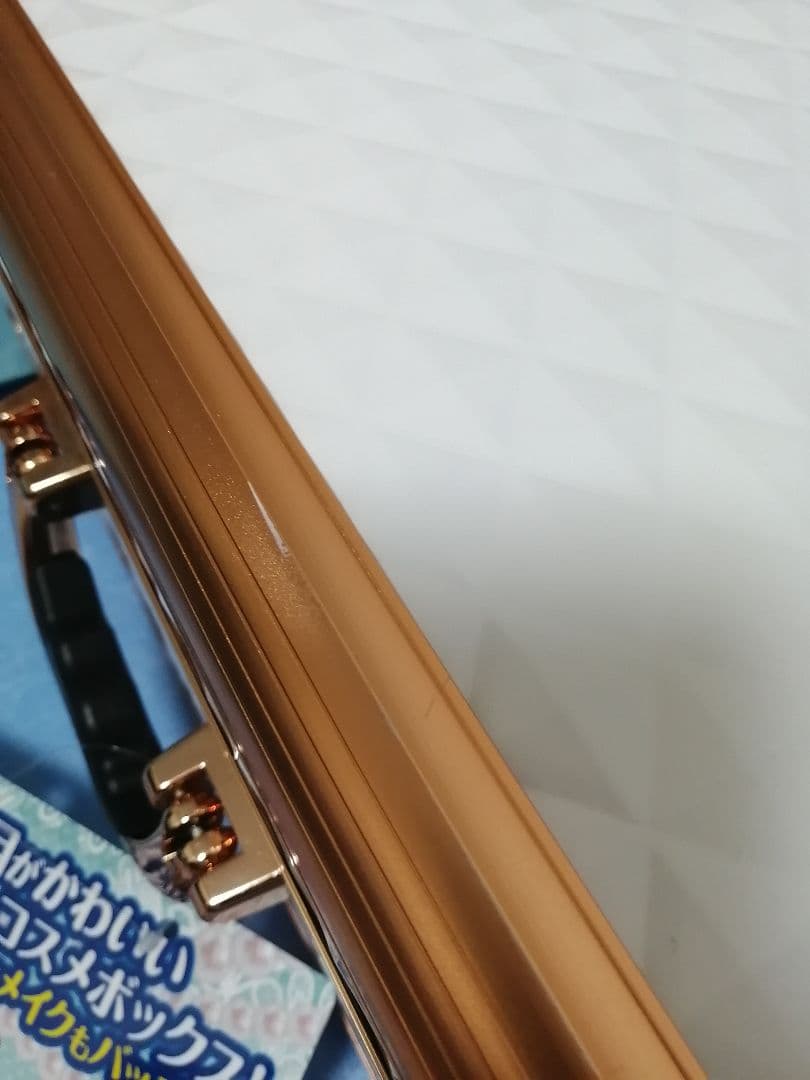 新品 訳あり コスメボックス ヴァリーズ トランク型 ドレッサー メイクボックス