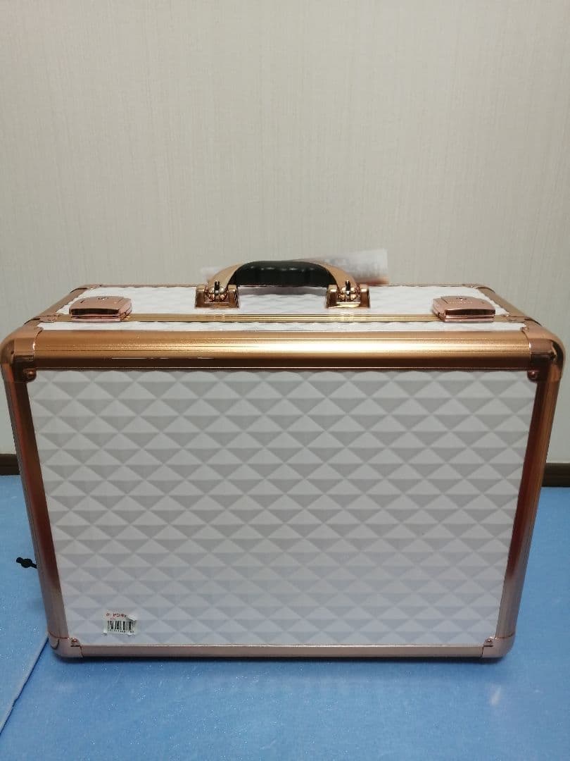 新品 訳あり コスメボックス ヴァリーズ トランク型 ドレッサー メイクボックス