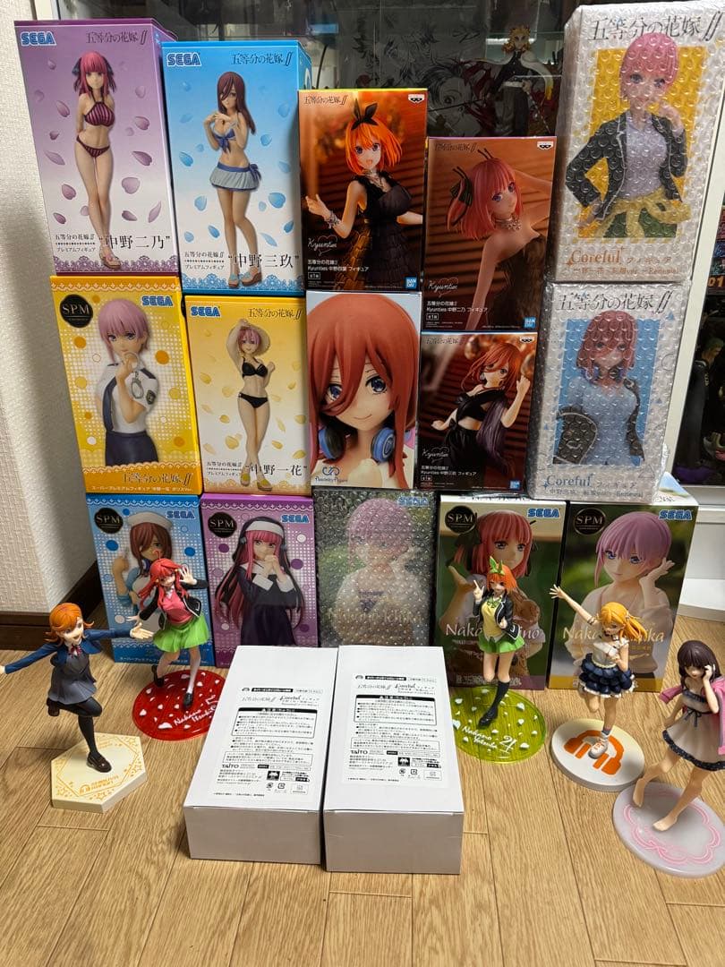五等分の花嫁 フィギュア17＋おまけ５点　美少女フィギュア