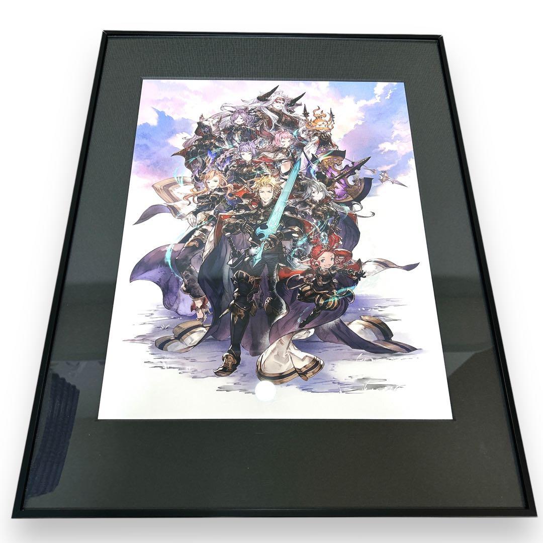 激レア 2017年発売 グランブルーファンタジー 高精細複製原画 十天衆