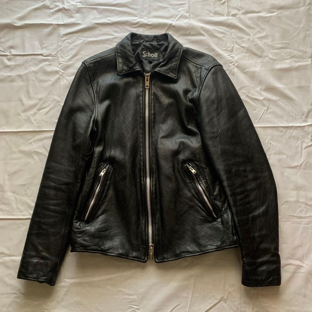 ジャケット・アウター schott n.y.c leather jacket