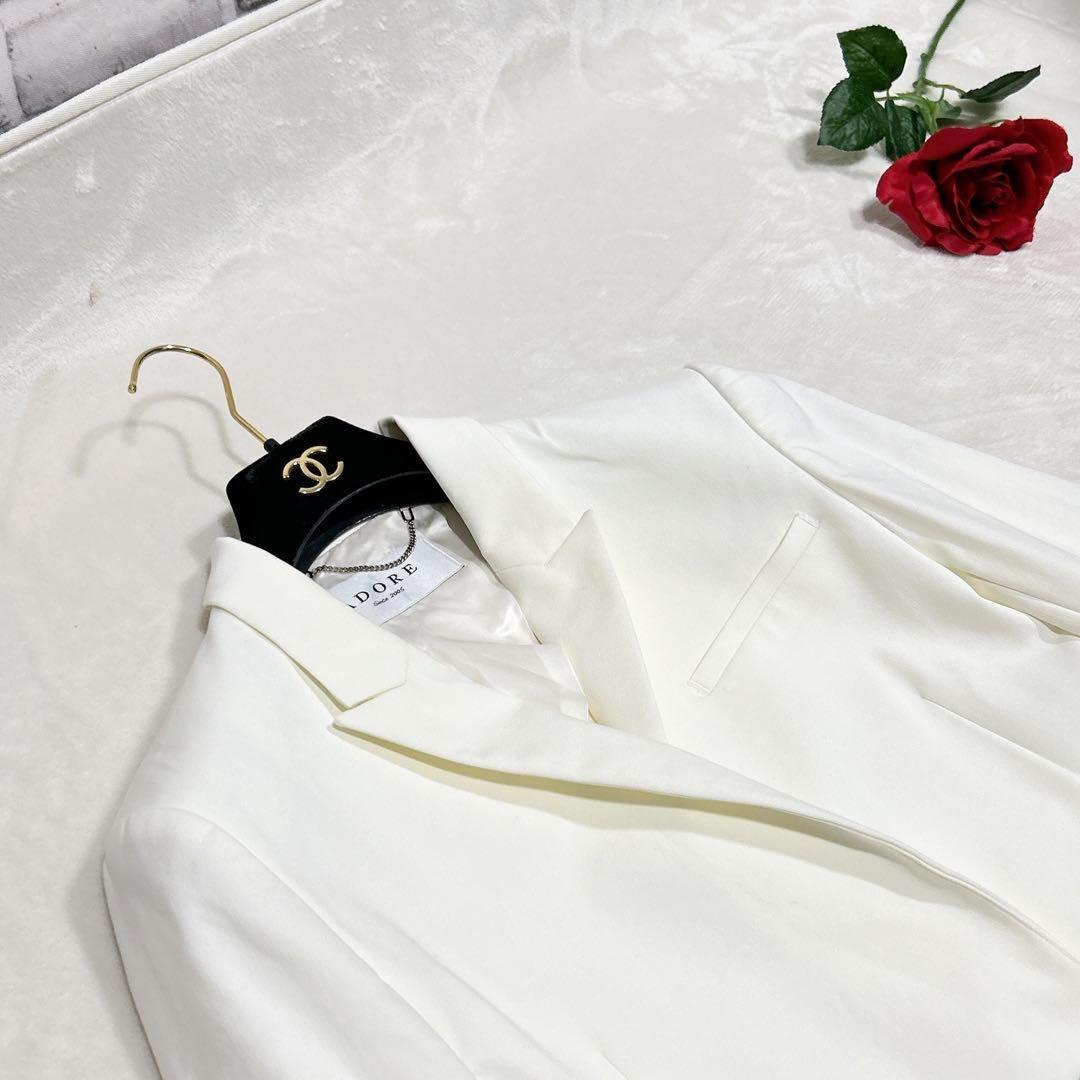 未使用✨　アドーア　ADORE チェスターコート　38 アイボリー　ホワイト