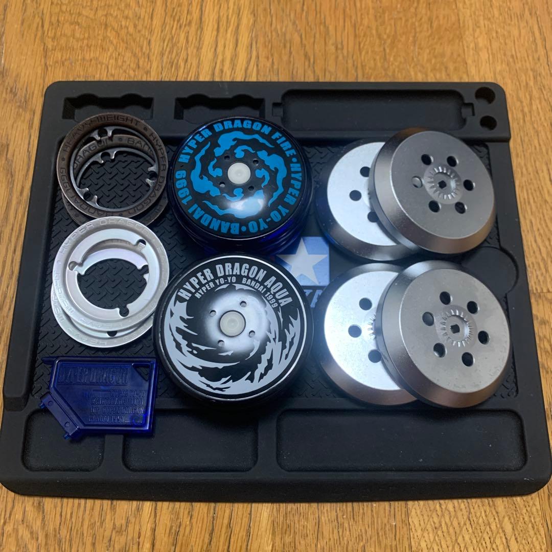 美品/ハイパーヨーヨー/ハイパードラゴン/ヘヴィメタルボディ/まとめ売りセット