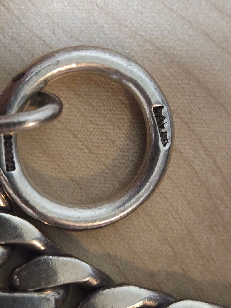 アクセサリー LAVER 11MM CURB CHAIN T BAR