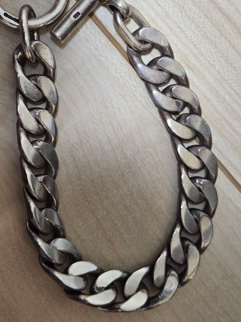 アクセサリー LAVER 11MM CURB CHAIN T BAR