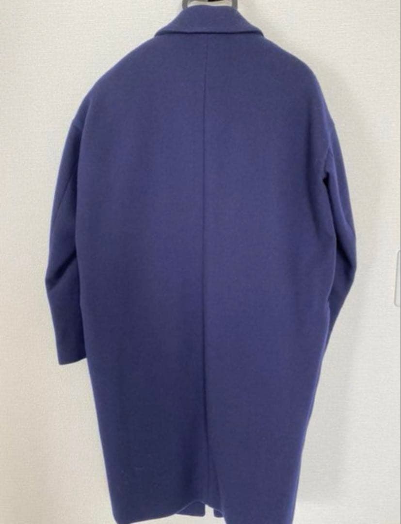 ENFOLD ネイビー チェスターコート