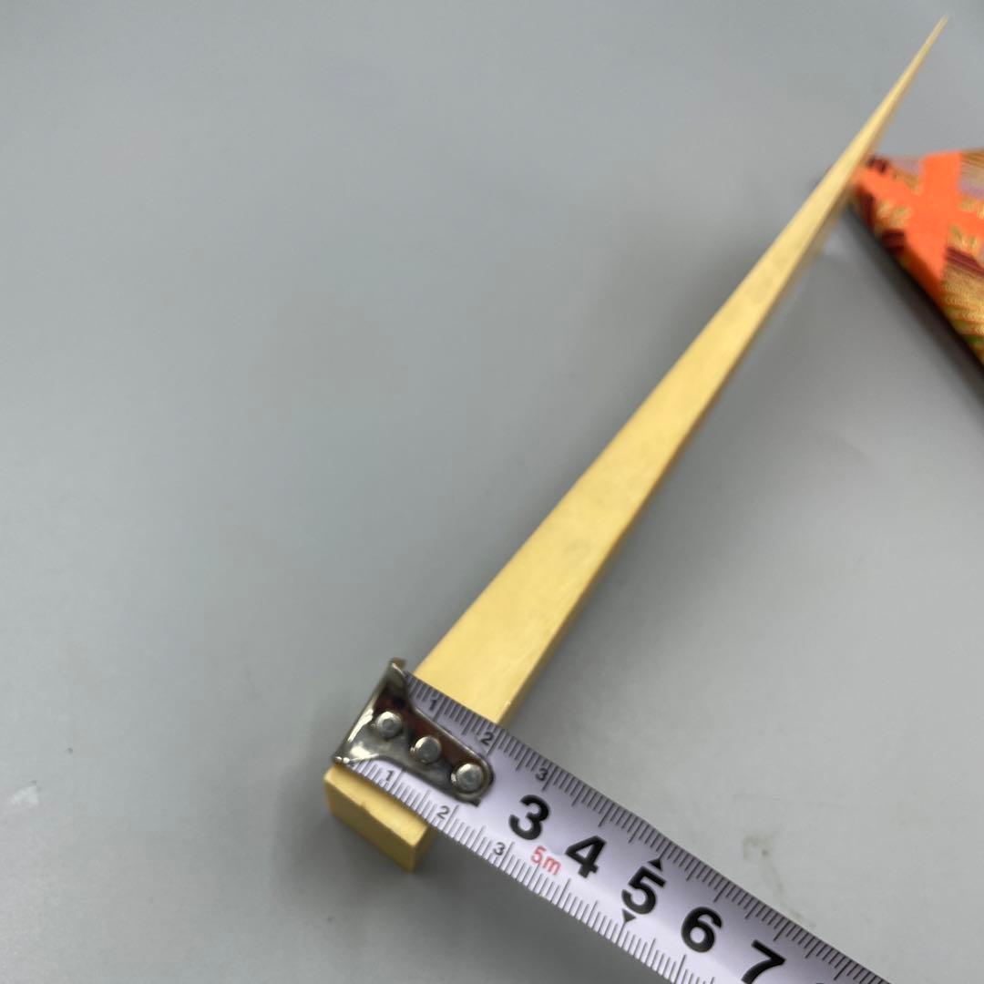 239ヴィンテージ 天然素材　三味線バチ　重さ約90g