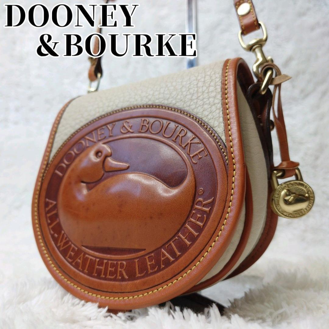 【希少】Dooney & Bourke オールウェザーレザー ダックバック